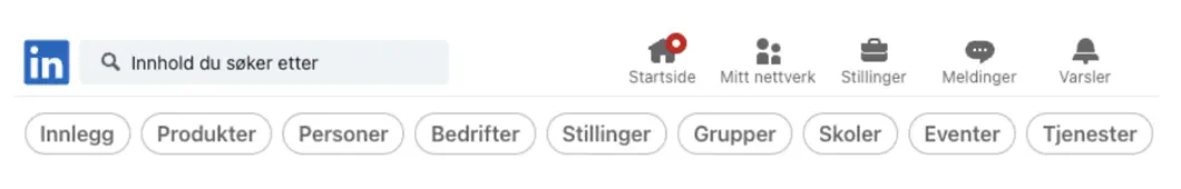 Illustrasjon som viser deg hvordan du søker på LinkedIn.